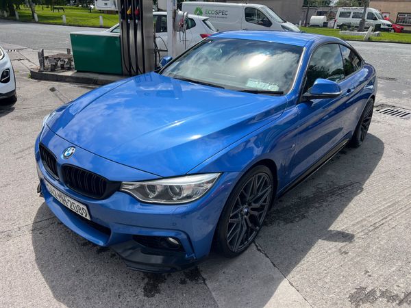 BMW 4-Series Coupe, Diesel, 2014, Blue