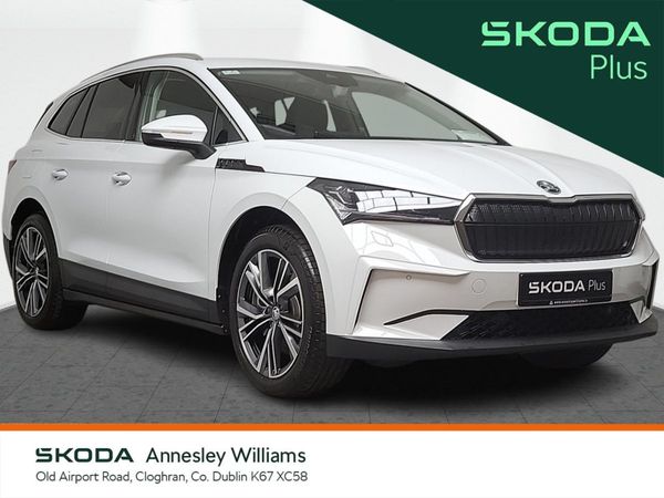 Skoda Enyaq MPV, Electric, 2025, White