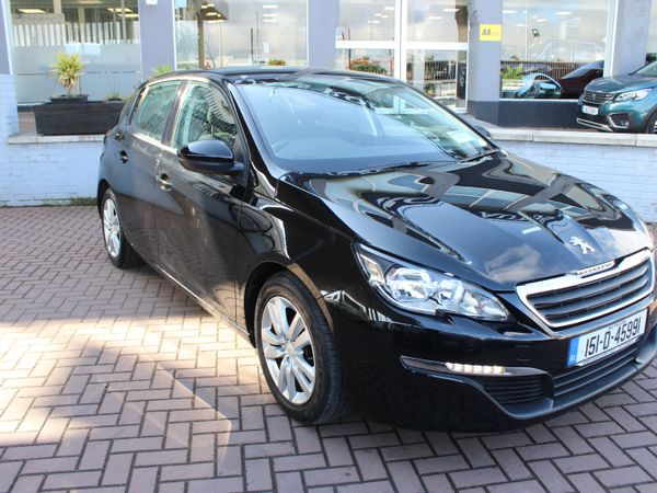 Peugeot 308 Hatchback, Diesel, 2015, Black