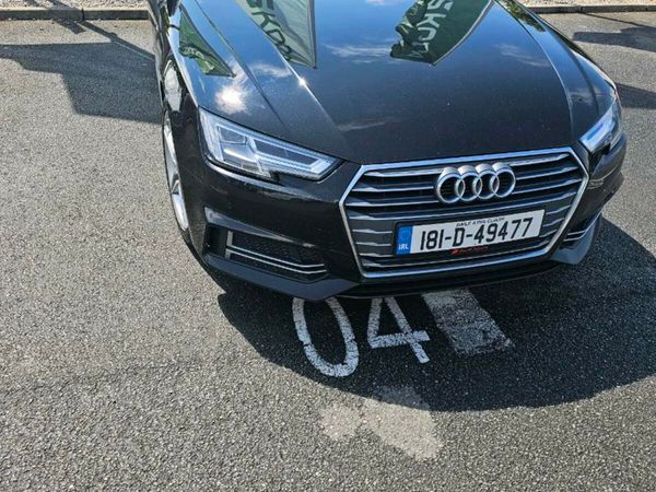 Audi A4 Saloon, Diesel, 2018, Black