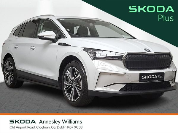 Skoda Enyaq MPV, Electric, 2025, White