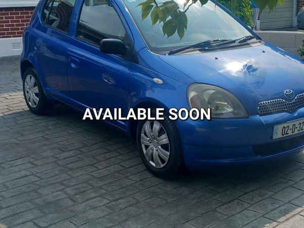 Toyota Yaris Hatchback, Petrol, 2002, Blue