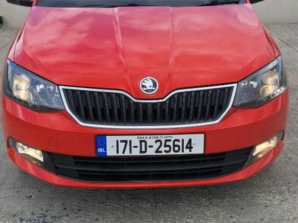 Skoda Fabia Estate, Petrol, 2017, Red