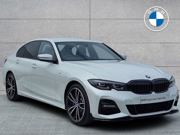 BMW 3-Series Saloon, Petrol Plug-in Hybrid, 2021, White