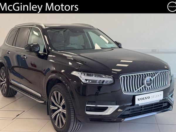 Volvo XC90 SUV, Petrol Plug-in Hybrid, 2021, Black