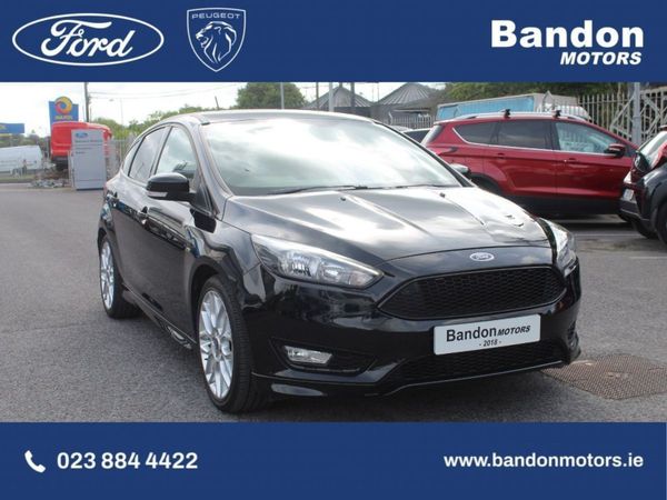Ford Focus Hatchback, Petrol, 2018, Black