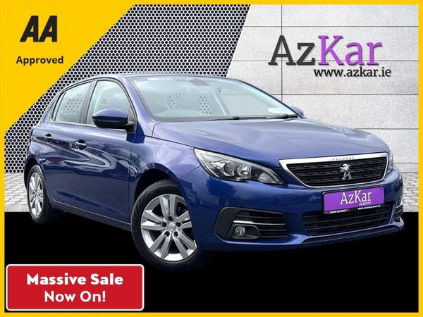 Peugeot 308 Hatchback, Petrol, 2020, Blue