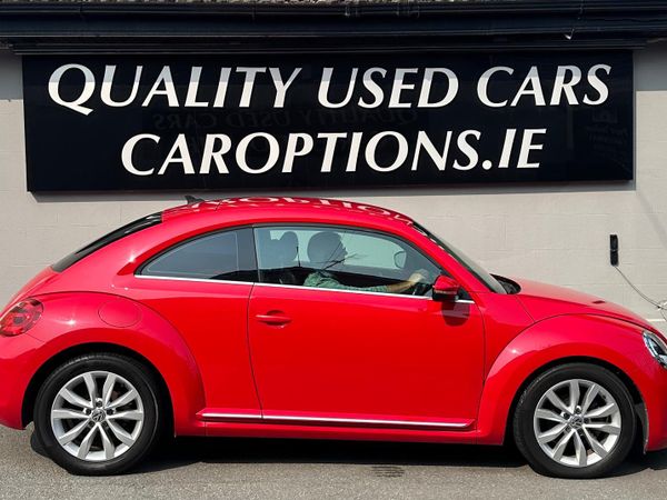 Volkswagen Beetle Hatchback, Petrol, 2014, Red