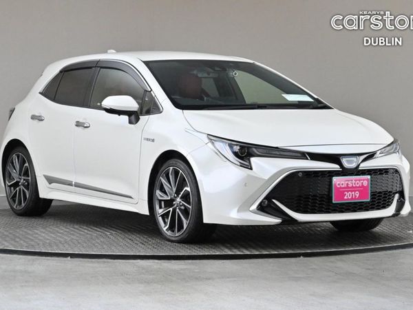 Toyota Corolla Hatchback, Petrol Hybrid, 2019, White