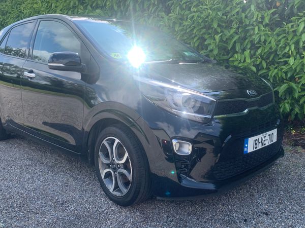Kia Picanto Hatchback, Petrol, 2018, Black