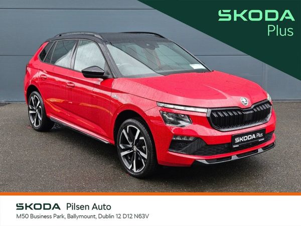 Skoda Kamiq Hatchback, Petrol, 2024, Red