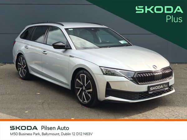 Skoda Octavia Estate, Diesel, 2025, Silver
