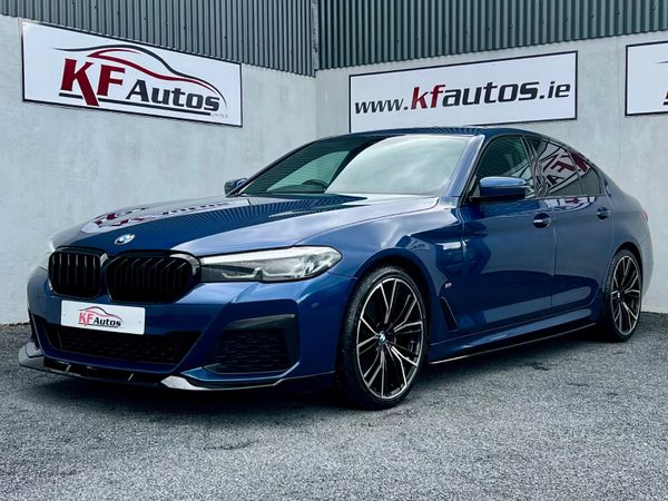 BMW 5-Series Saloon, Diesel, 2021, Blue