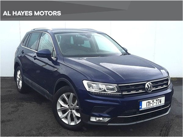 Volkswagen Tiguan SUV, Diesel, 2017, Blue