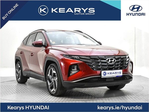 Hyundai Tucson SUV, Petrol Plug-in Hybrid, 2021, Red