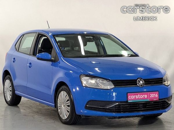 Volkswagen Polo Hatchback, Petrol, 2016, Blue