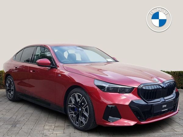 BMW 5-Series Saloon, Petrol Plug-in Hybrid, 2025, Red