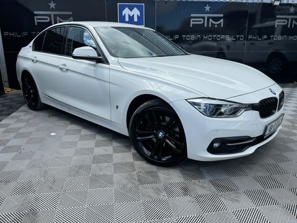 BMW 3-Series Saloon, Petrol Plug-in Hybrid, 2018, White