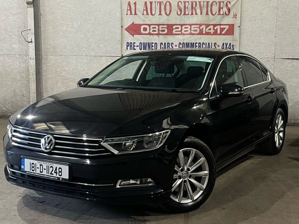 Volkswagen Passat Saloon, Petrol, 2018, Black