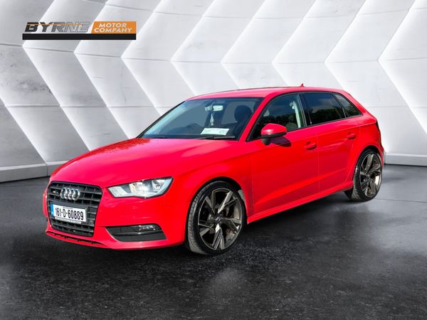 Audi A3 Hatchback, Diesel, 2016, Red