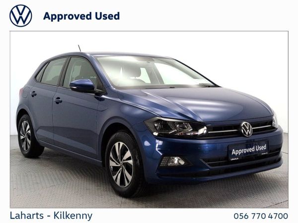 Volkswagen Polo Hatchback, Petrol, 2021, Blue