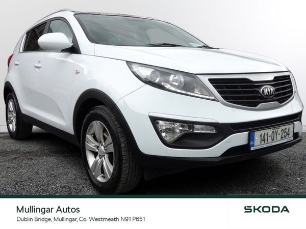 Kia Sportage SUV, Diesel, 2014, White