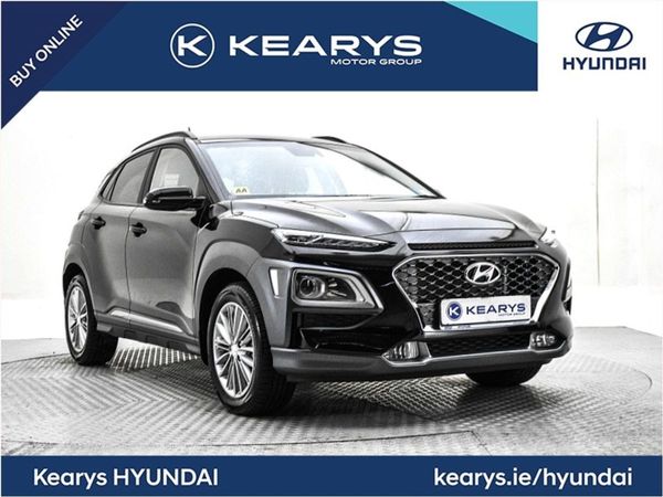 Hyundai KONA Crossover, Petrol, 2019, Black