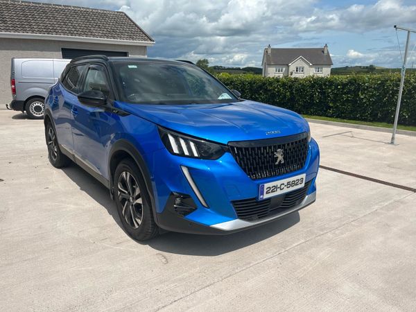 Peugeot 2008 MPV, Petrol, 2022, Blue