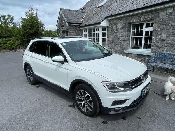 Volkswagen Tiguan SUV, Diesel, 2018, White