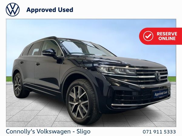 Volkswagen Touareg SUV, Petrol Hybrid, 2024, Black