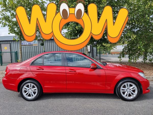 Mercedes-Benz C-Class Saloon, Diesel, 2013, Red
