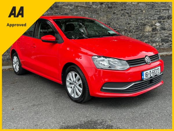 Volkswagen Polo Hatchback, Petrol, 2016, Red