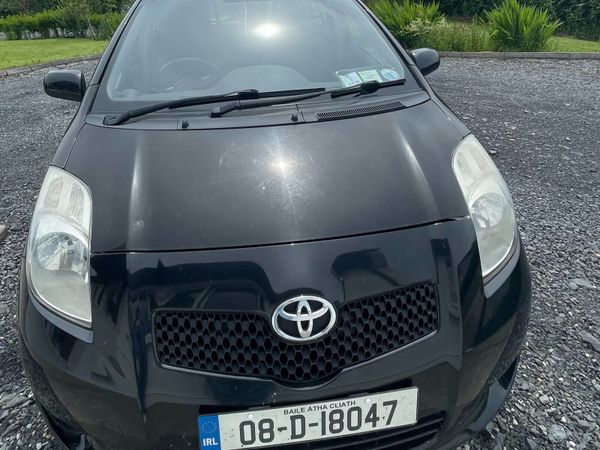 Toyota Yaris Hatchback, Petrol, 2008, Black