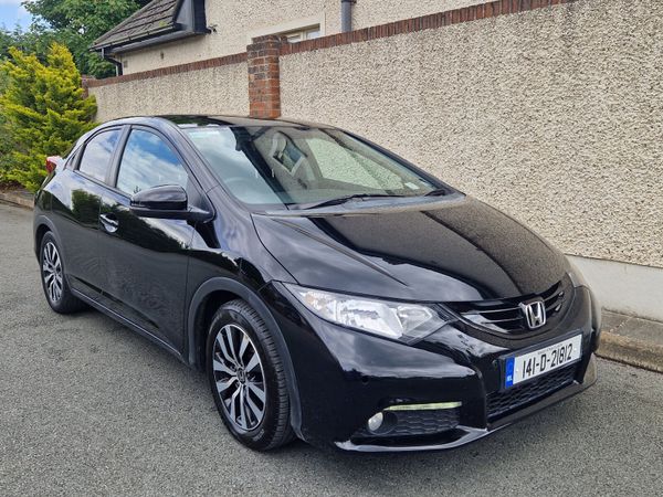 Honda Civic Hatchback, Diesel, 2014, Black