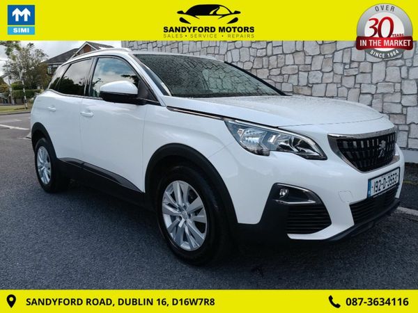 Peugeot 3008 MPV, Diesel, 2019, White