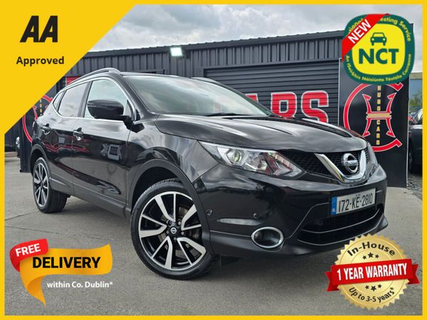Nissan Qashqai SUV, Diesel, 2017, Black