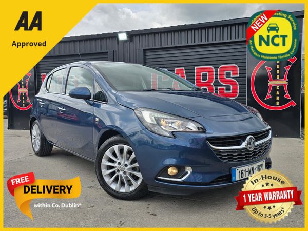 Vauxhall Corsa Hatchback, Petrol, 2016, Blue