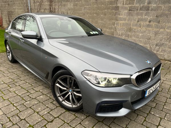 BMW 5-Series Saloon, Diesel, 2018, Grey