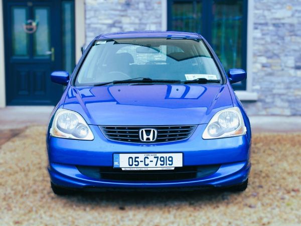 Honda Civic Hatchback, Petrol, 2005, Blue