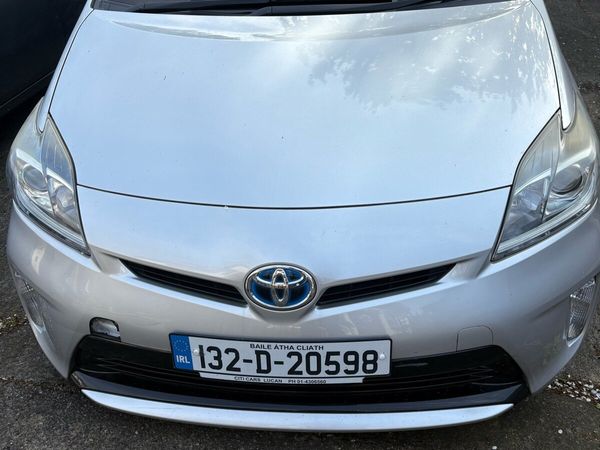 Toyota Prius Hatchback, Petrol Hybrid, 2013, Silver