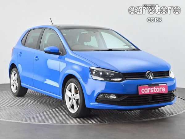 Volkswagen Polo Hatchback, Petrol, 2017, Blue
