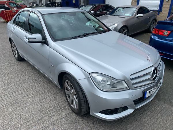 Mercedes-Benz C-Class Saloon, Petrol, 2012, Silver