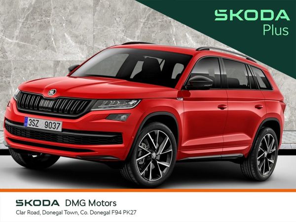 Skoda Kodiaq SUV, Diesel, 2021, Red