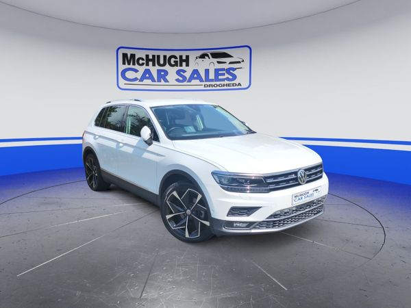 Volkswagen Tiguan SUV, Petrol, 2018, White