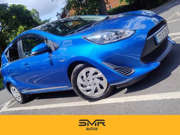 Toyota Aqua Hatchback, Petrol Hybrid, 2017, Blue