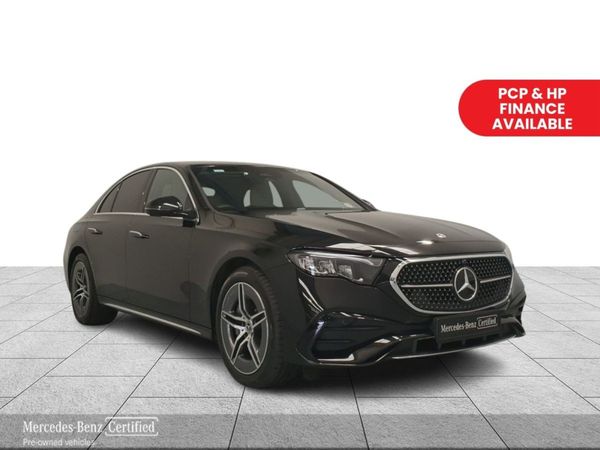 Mercedes-Benz E-Class Saloon, Diesel Plug-in Hybrid, 2025, Black
