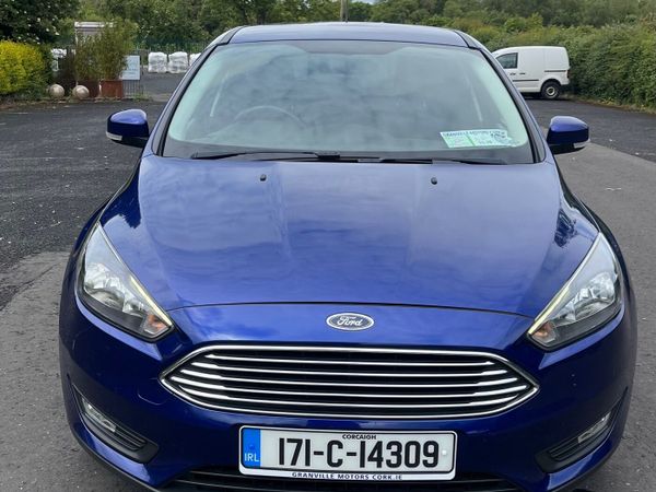 Ford Focus Hatchback, Diesel, 2017, Blue