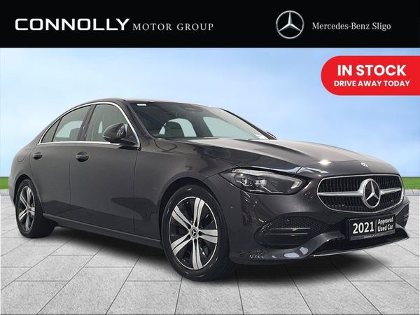 Mercedes-Benz C-Class Saloon, Diesel Hybrid, 2022, Grey