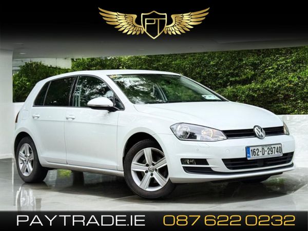Volkswagen Golf Hatchback, Petrol, 2016, White