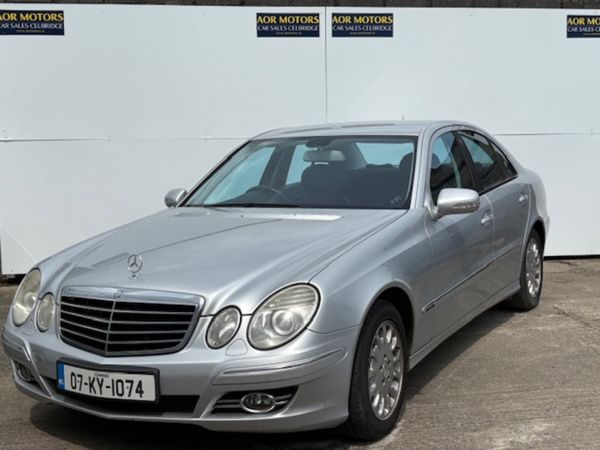 Mercedes-Benz E-Class Saloon, Petrol, 2007, Silver